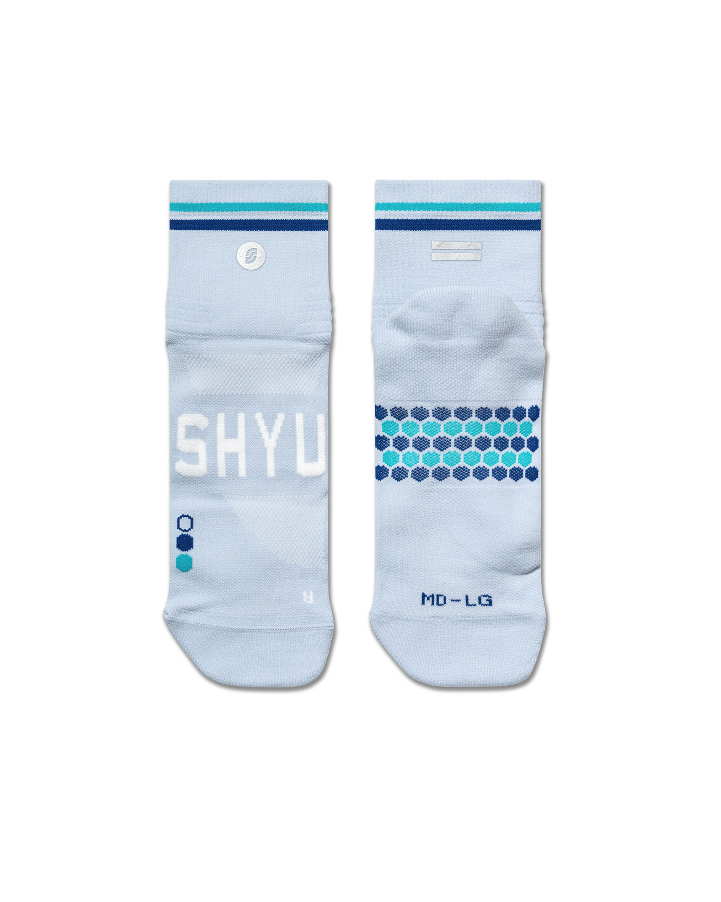 SHYU racing socks - ice | blue | azure