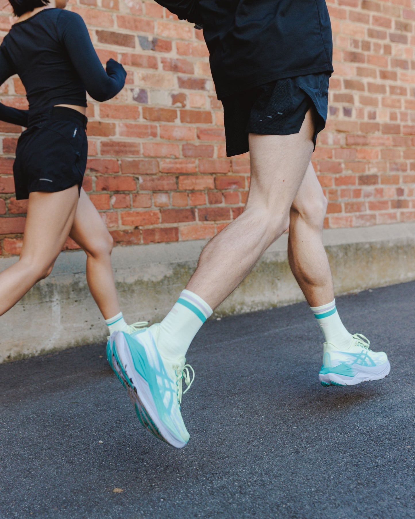 SHYU racing socks - pear | mermaid | lilac