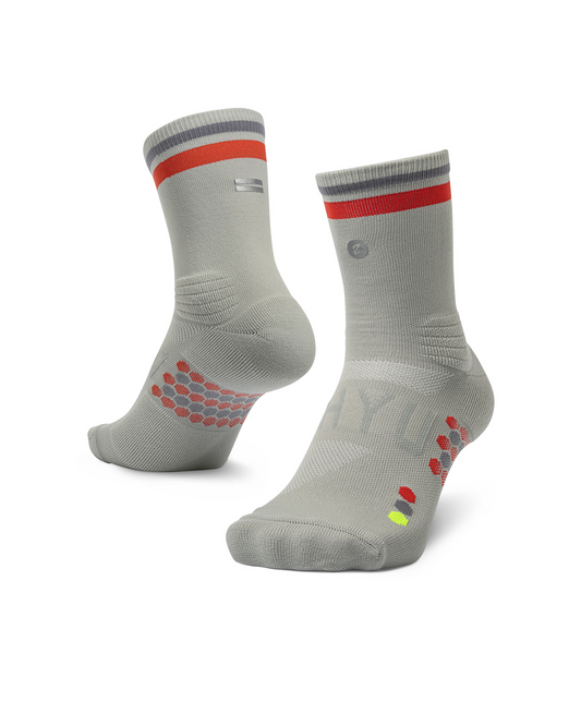 SHYU racing socks -  silver | red | steel