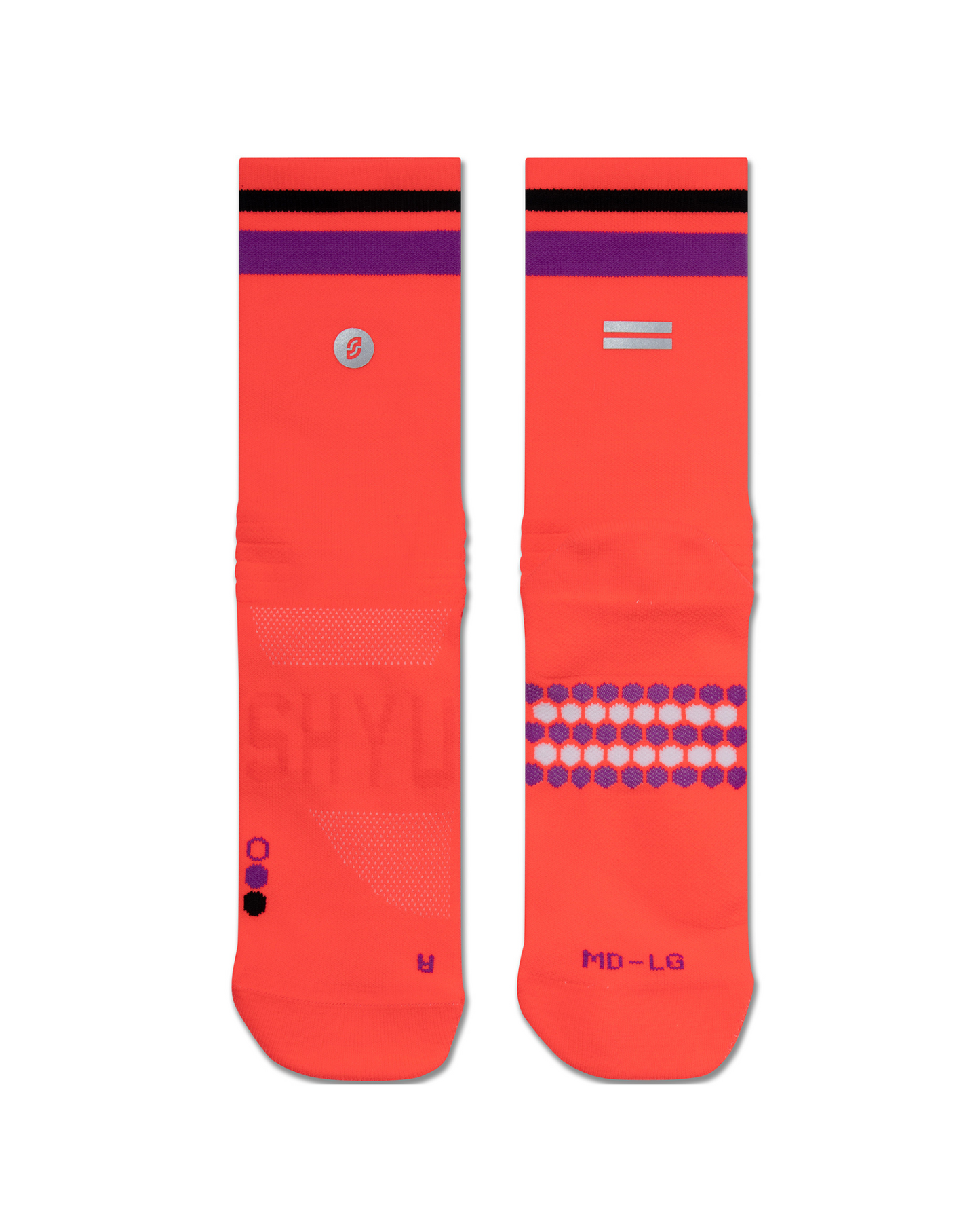 SHYU racing socks - taiyo | purple | black