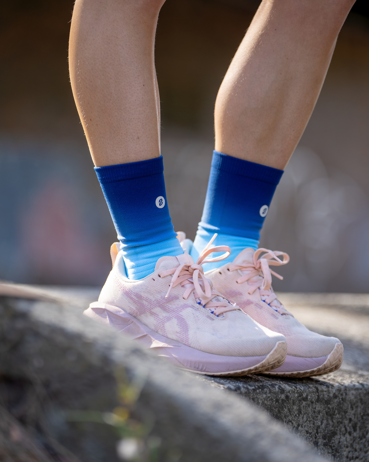 SHYU x Black Sheep racing socks - space | sky | marine