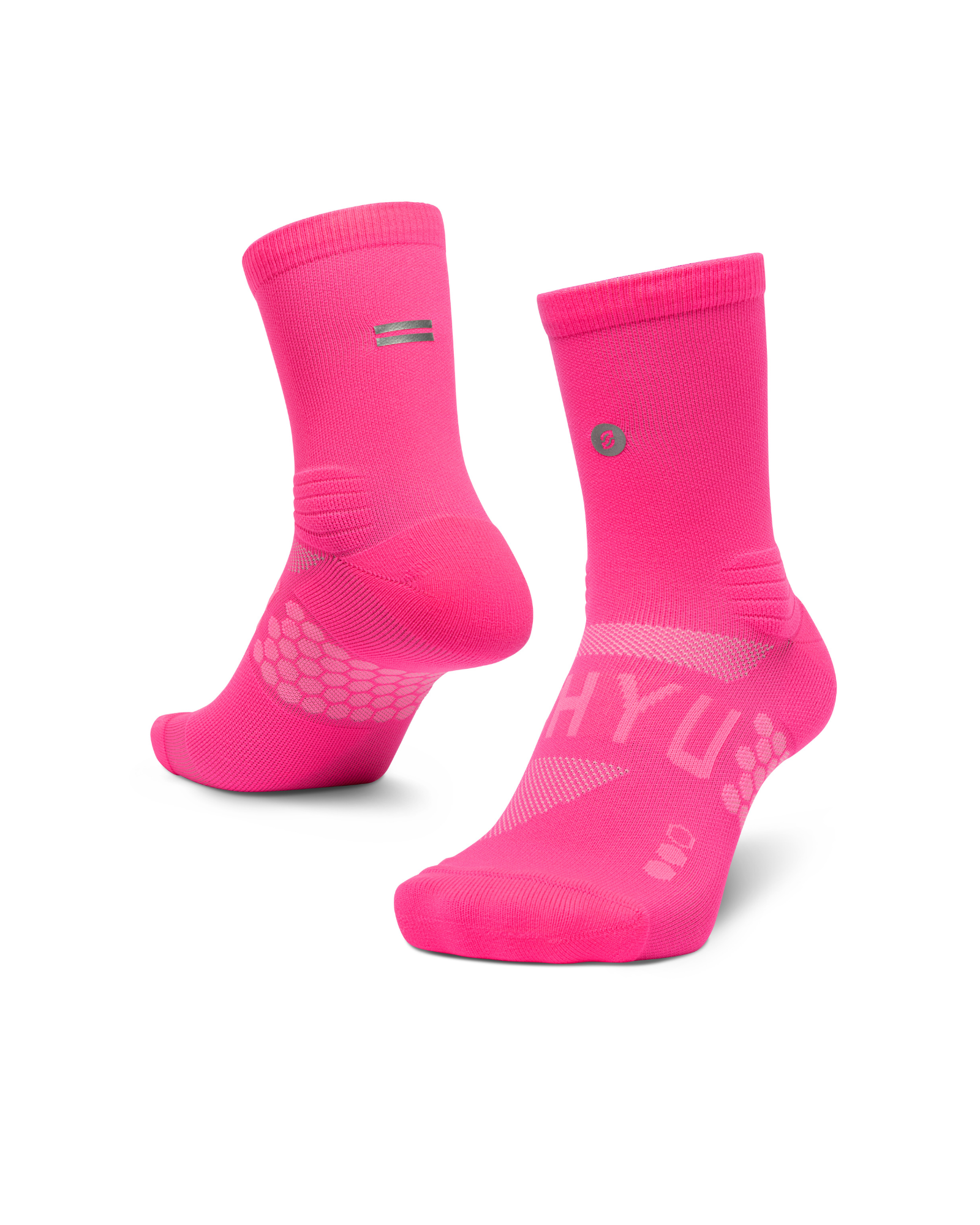 Pink nike socks womens sales