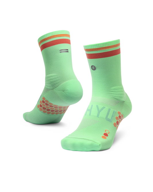 SHYU racing socks - mint | dust | clay