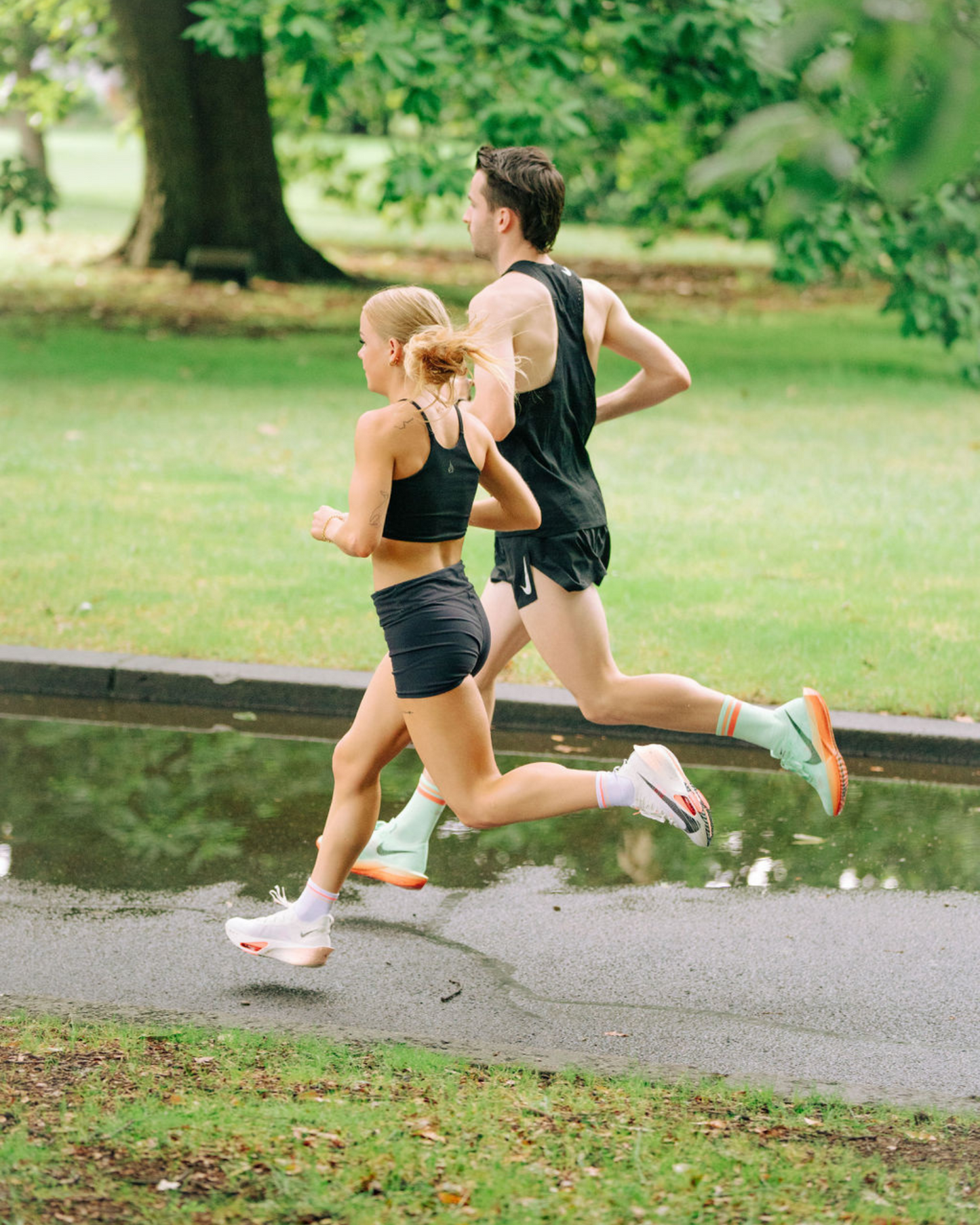 SHYU racing socks - mint | dust | clay