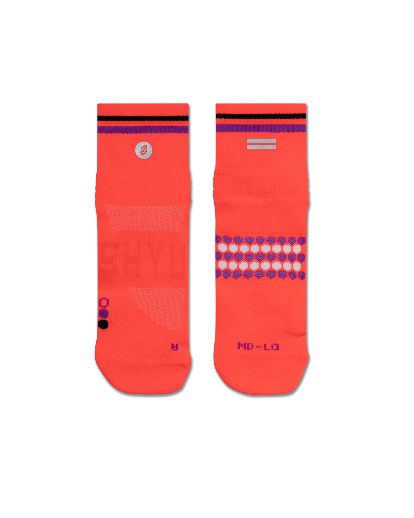 SHYU racing socks - taiyo | purple | black