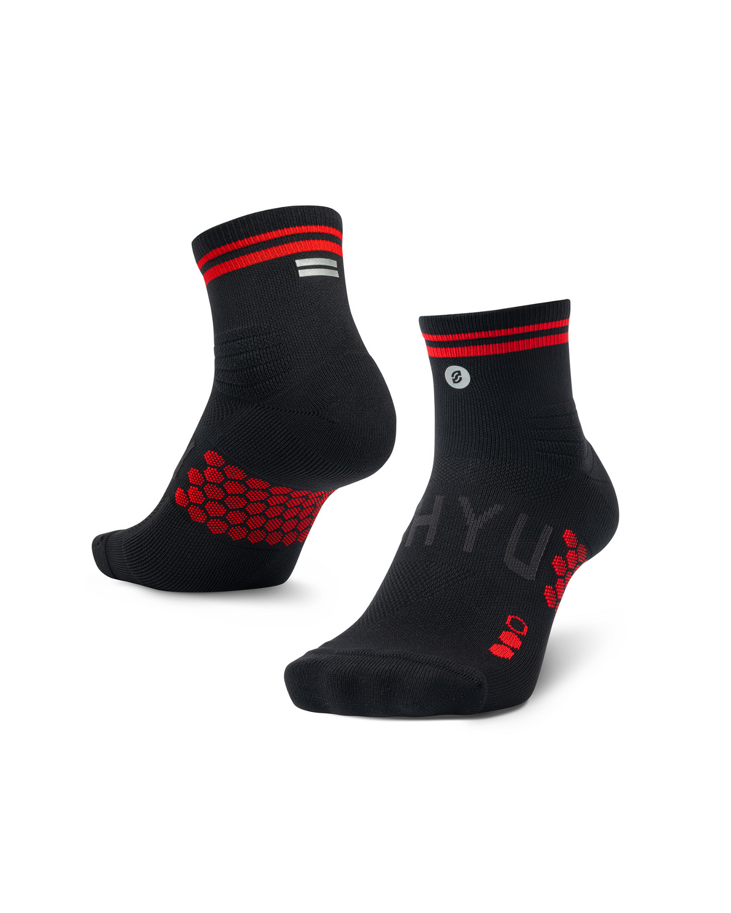 SHYU racing socks - black | red | red