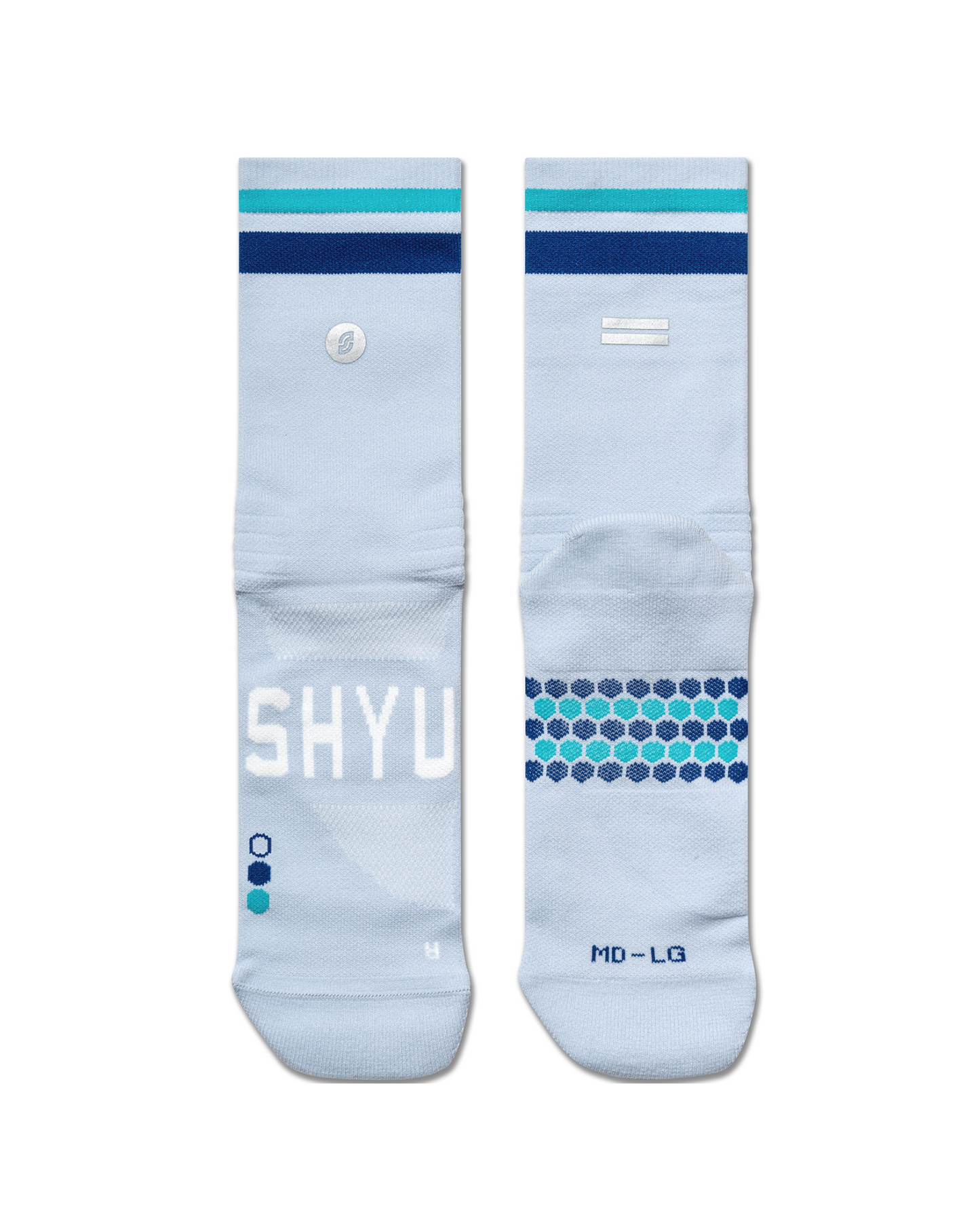 SHYU racing socks - ice | blue | azure
