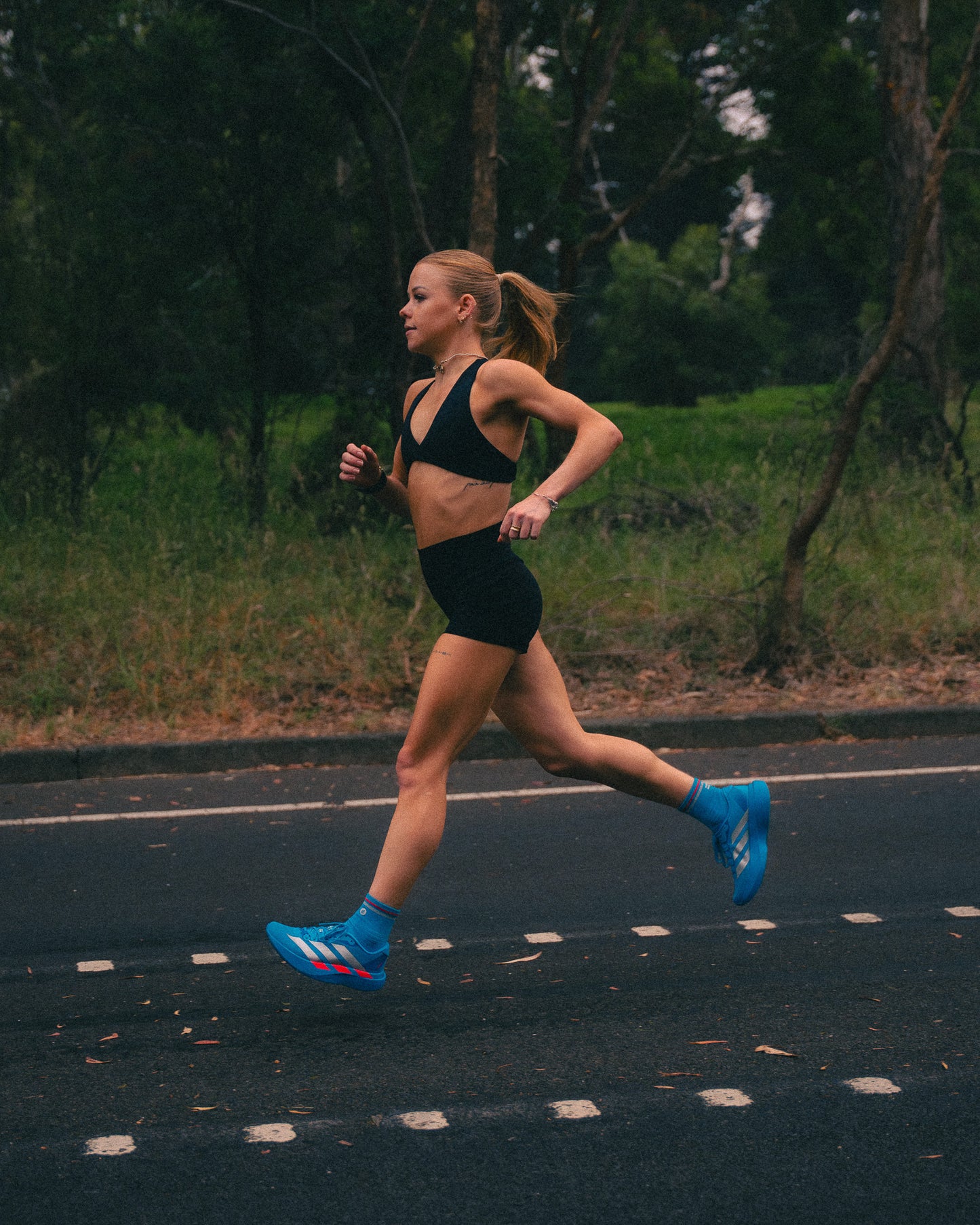 SHYU racing socks - sapphire | chrome | red