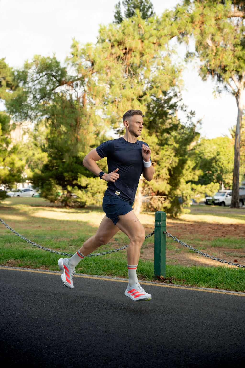 SHYU racing socks - silver | red | steel