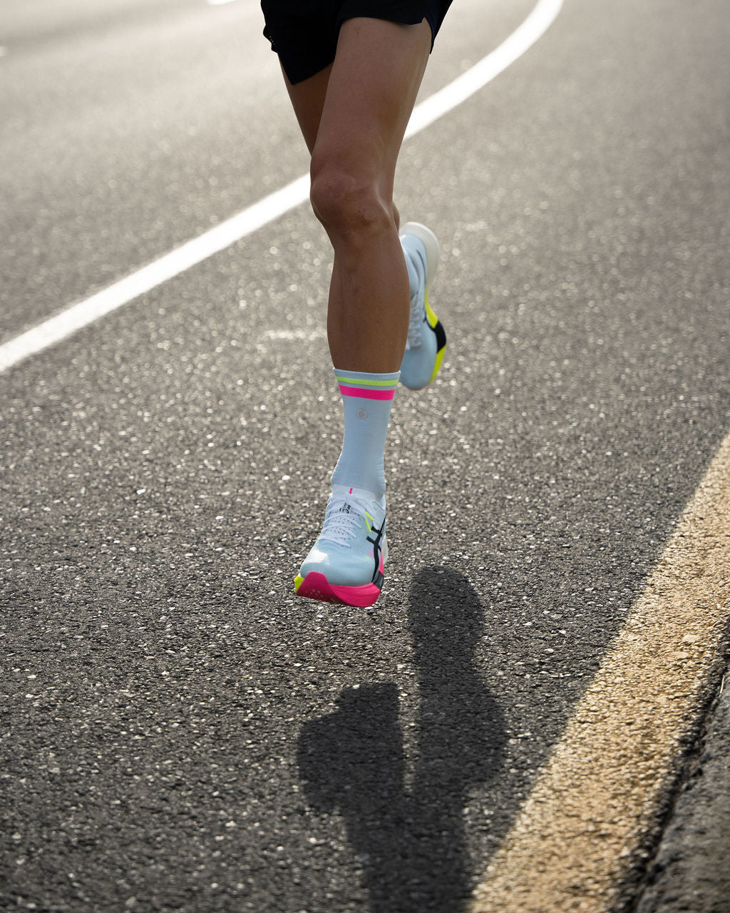 SHYU racing socks - sky | pink | neon