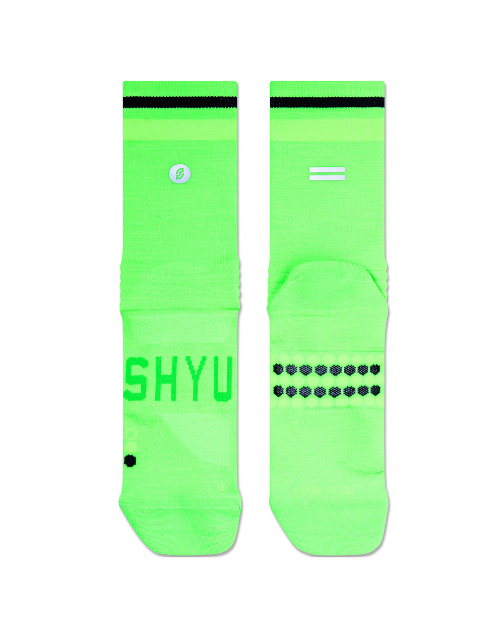 SHYU racing socks - acid | green | black
