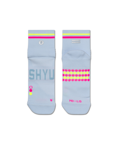 SHYU racing socks - sky | pink | neon