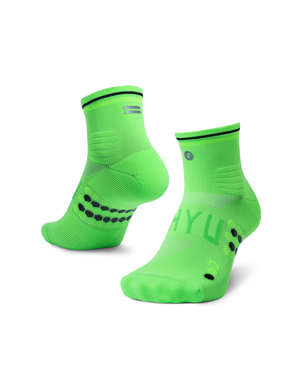 SHYU racing socks - acid | green | black