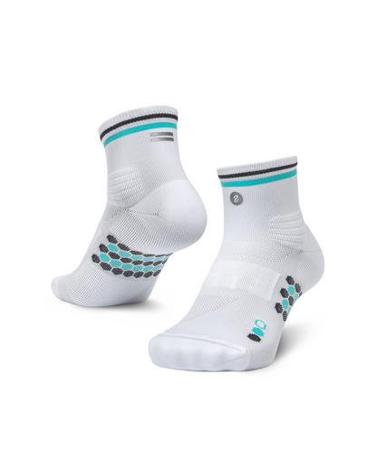 SHYU racing socks -  white | jade | black