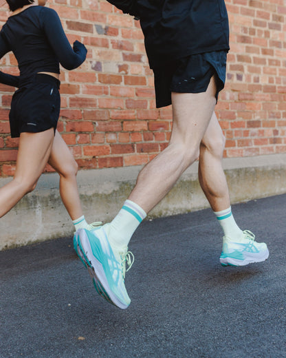 SHYU racing socks - pear | mermaid | lilac