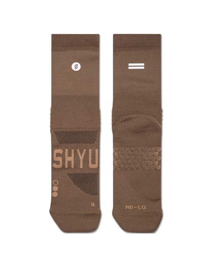 SHYU racing socks - espresso | espresso | espresso