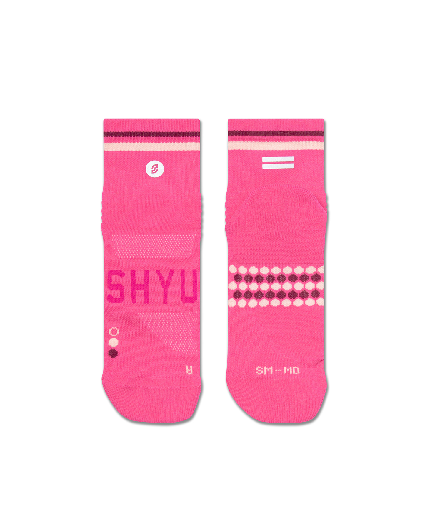 SHYU racing socks - pink | plum | blush