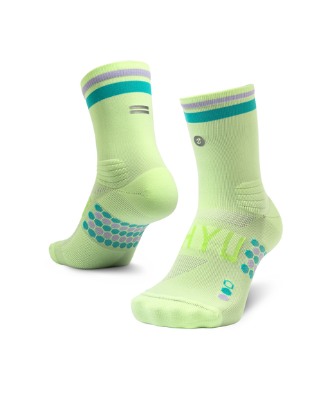 SHYU racing socks - pear | mermaid | lilac