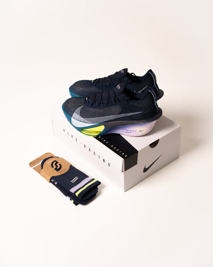 SHYU racing socks - midnight | mauve | neon