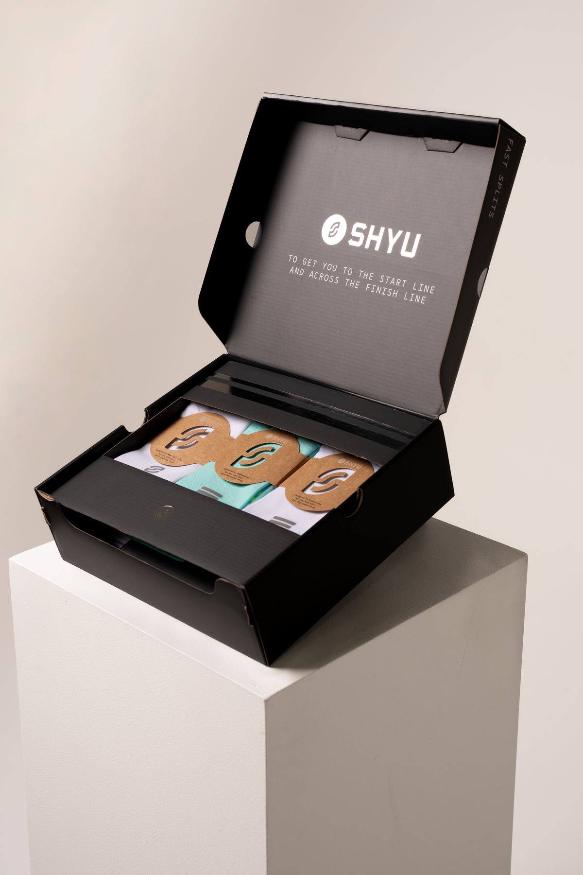 SHYU - running socks designed for you and your race day super shoe