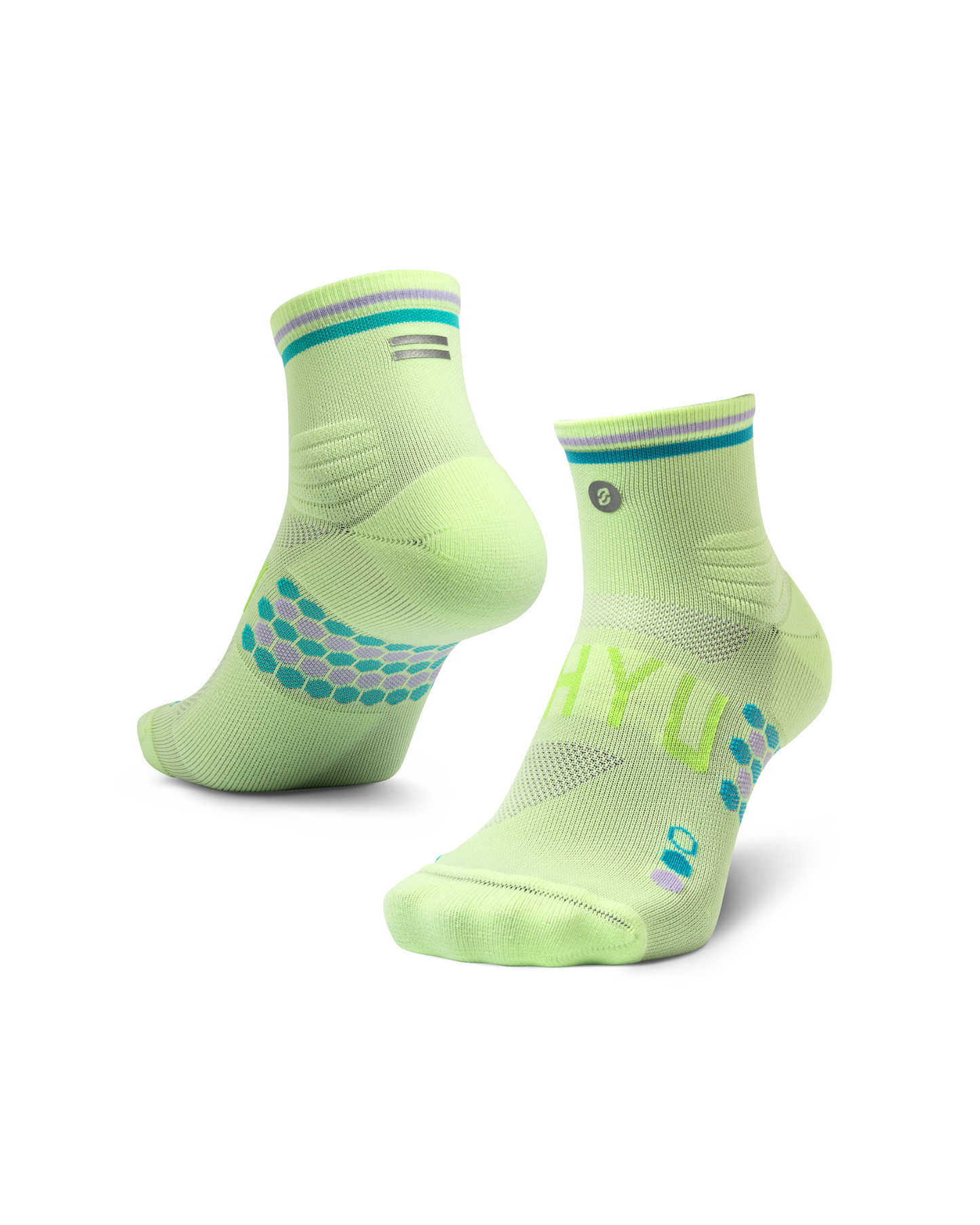 SHYU racing socks - pear | mermaid | lilac