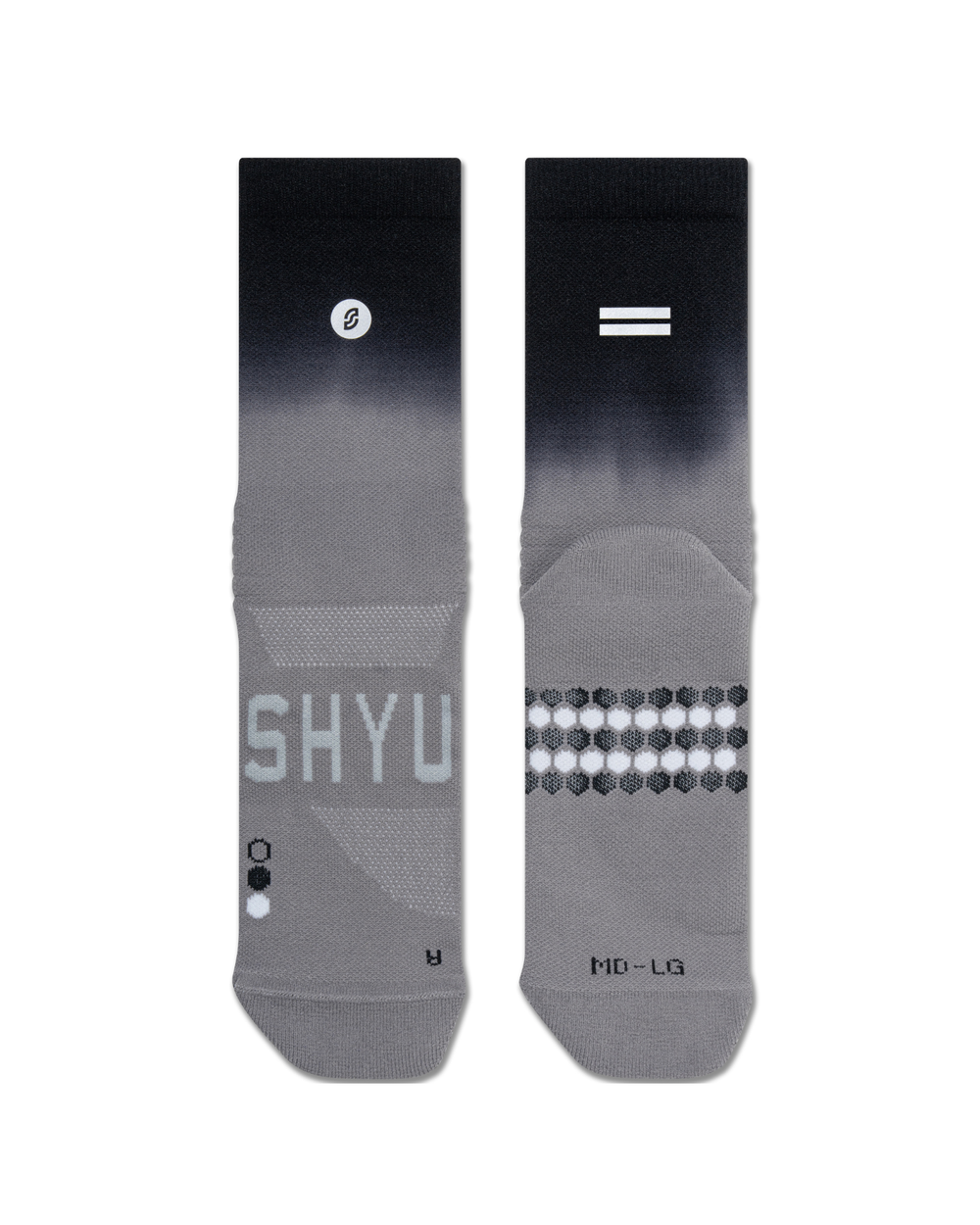 SHYU racing socks - onyx | shade | grey