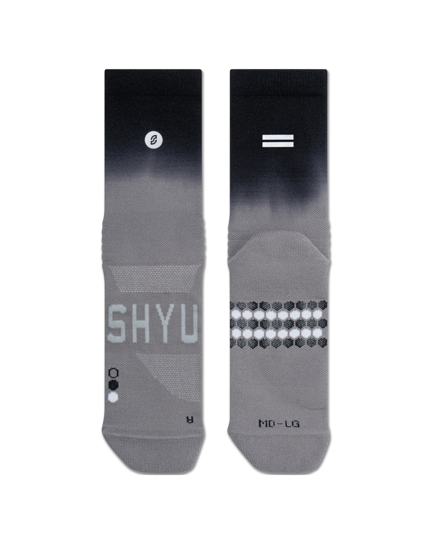 SHYU racing socks - onyx | shade | grey