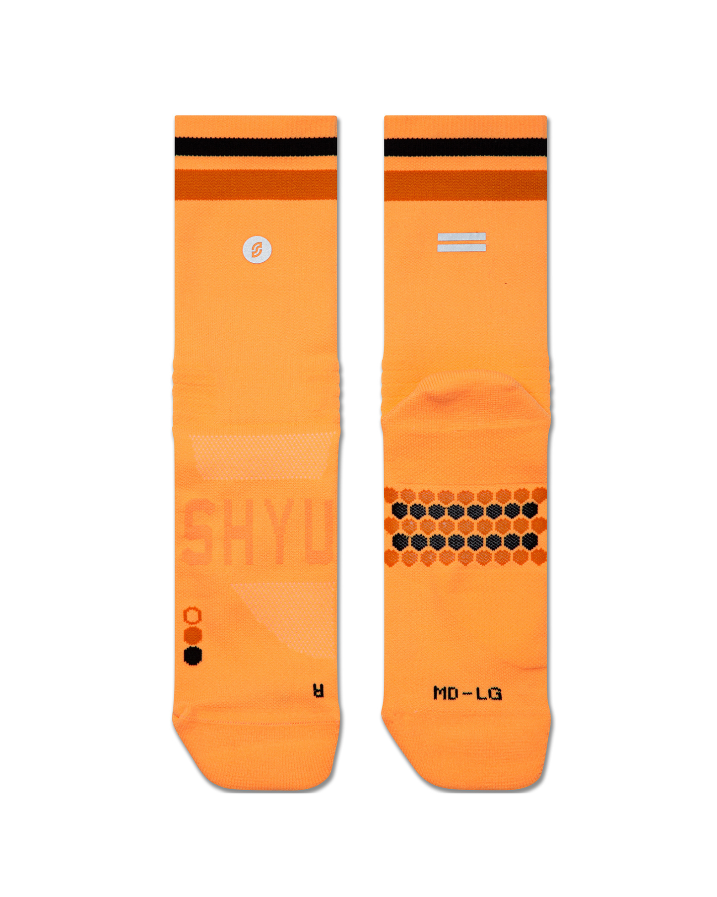 SHYU racing socks - orange | pumpkin | black