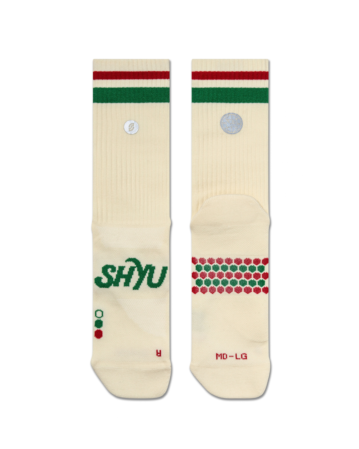SHYU racing socks - vintage | green | heart