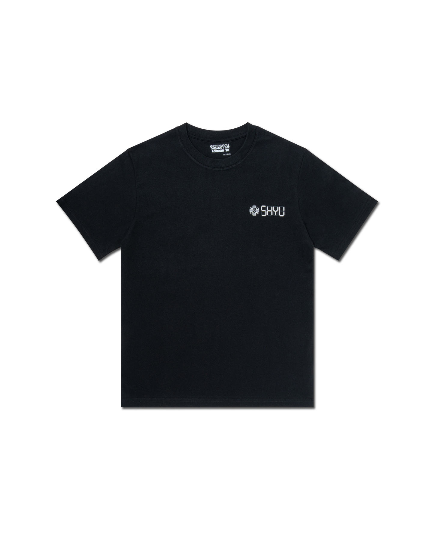 SHYU x Itahara Art t-shirt - 'Greenwich Means Time'