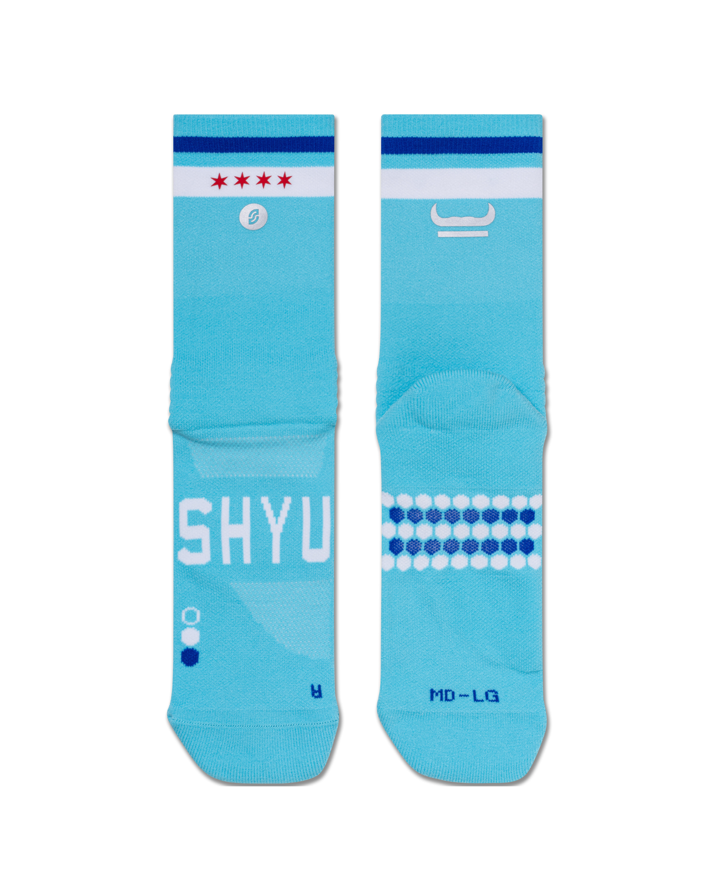 SHYU racing socks - michigan | sox | cubs