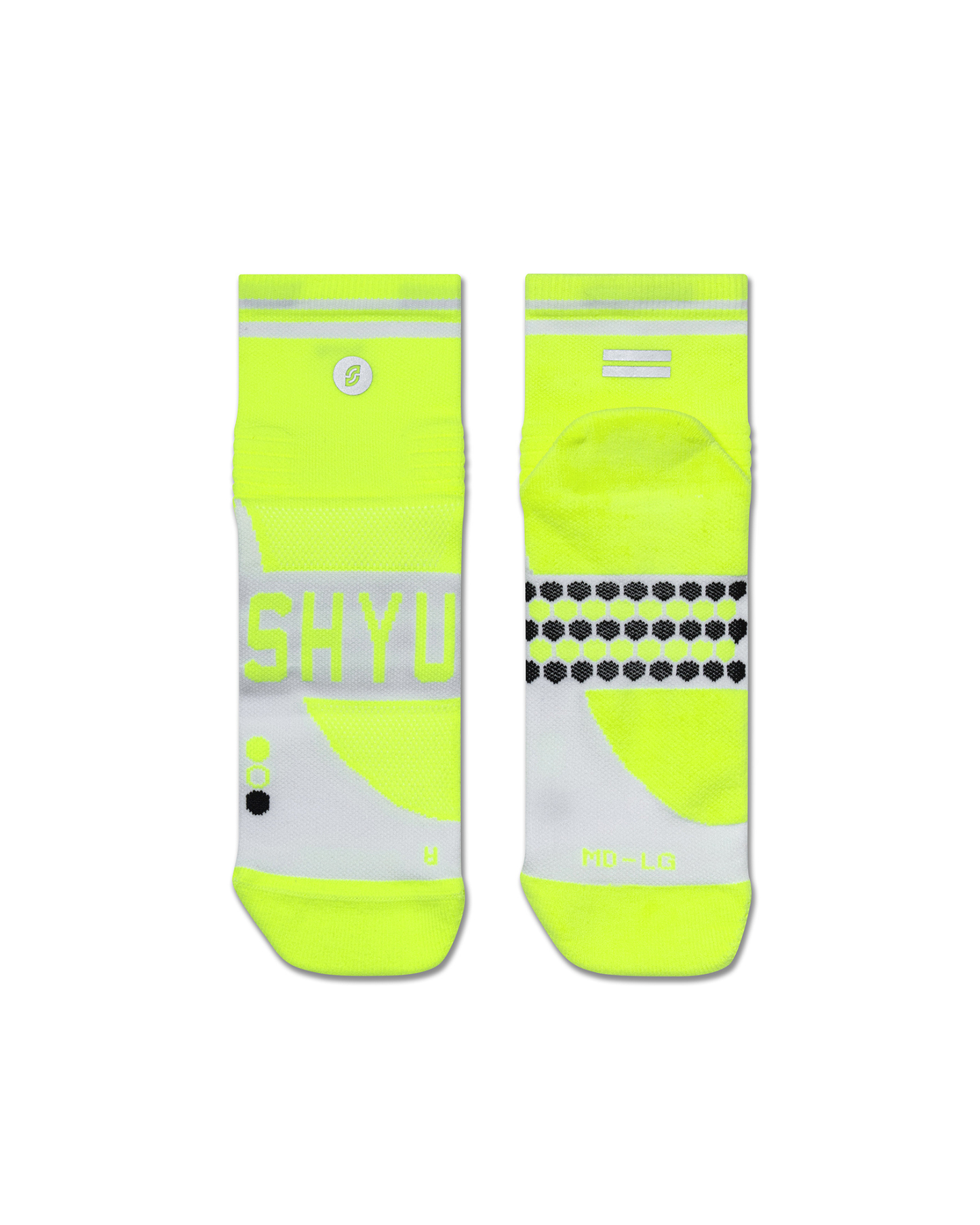 SHYU racing socks - volt | white | white