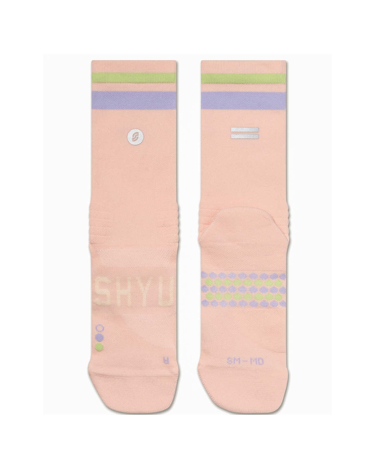 SHYU racing socks - sherbet | lilac | lime