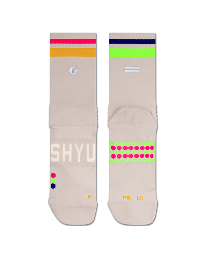SHYU racing socks - goat | sunrise | peacock