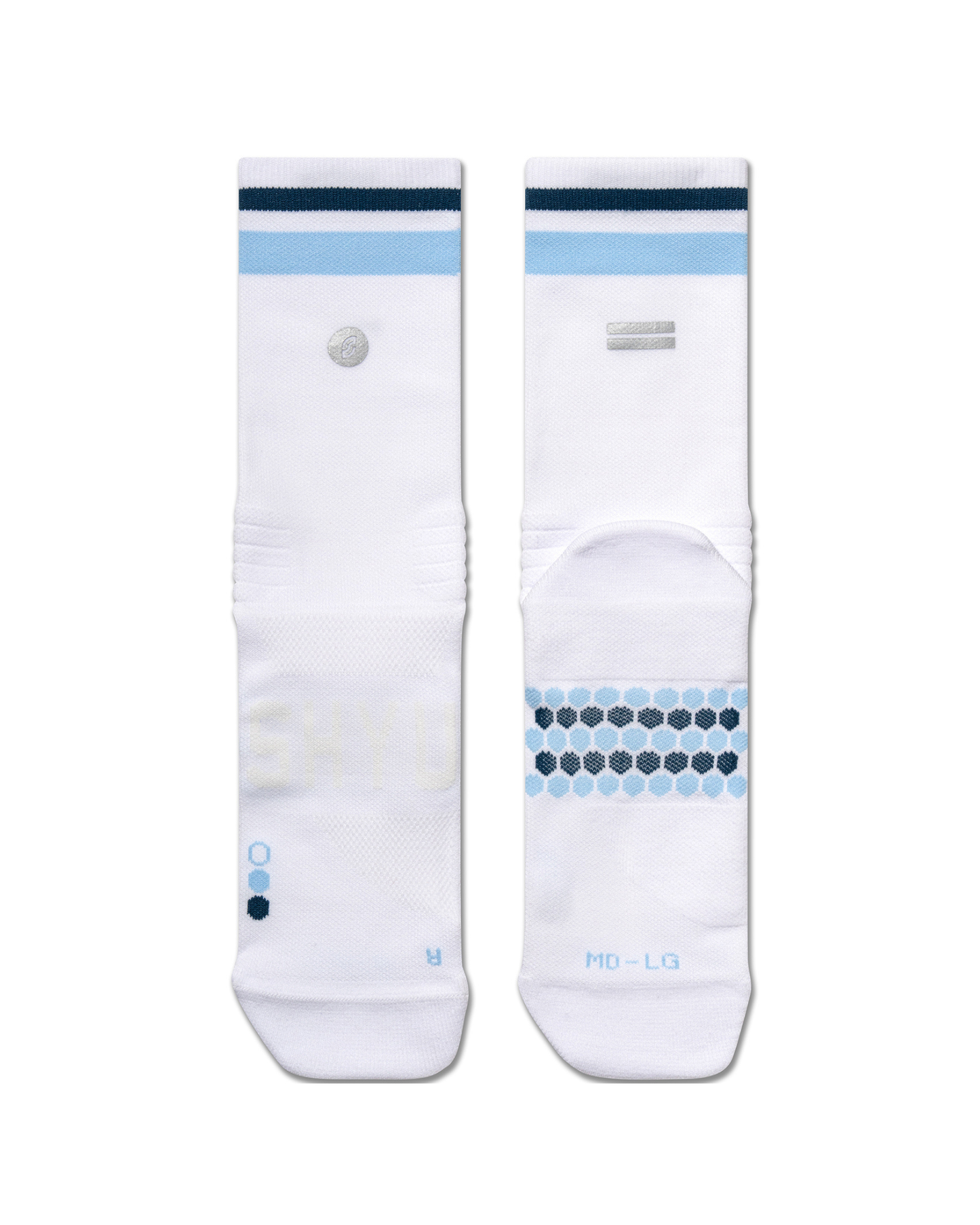 SHYU racing socks - white | chapel | hill