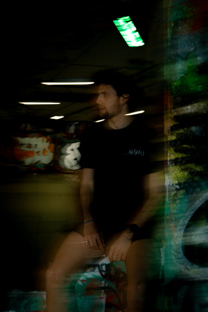 SHYU x Itahara Art t-shirt - 'Greenwich Means Time'