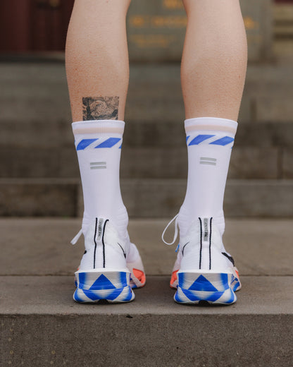 SHYU racing socks - white | sash | melon