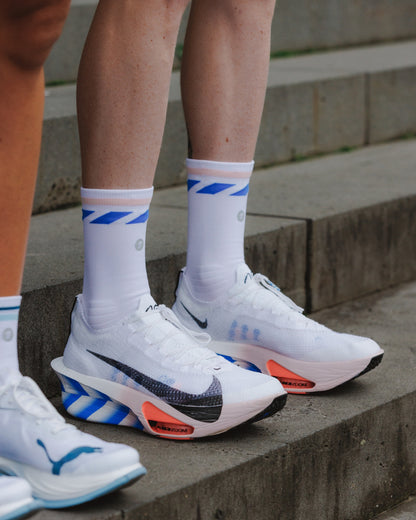SHYU racing socks - white | sash | melon