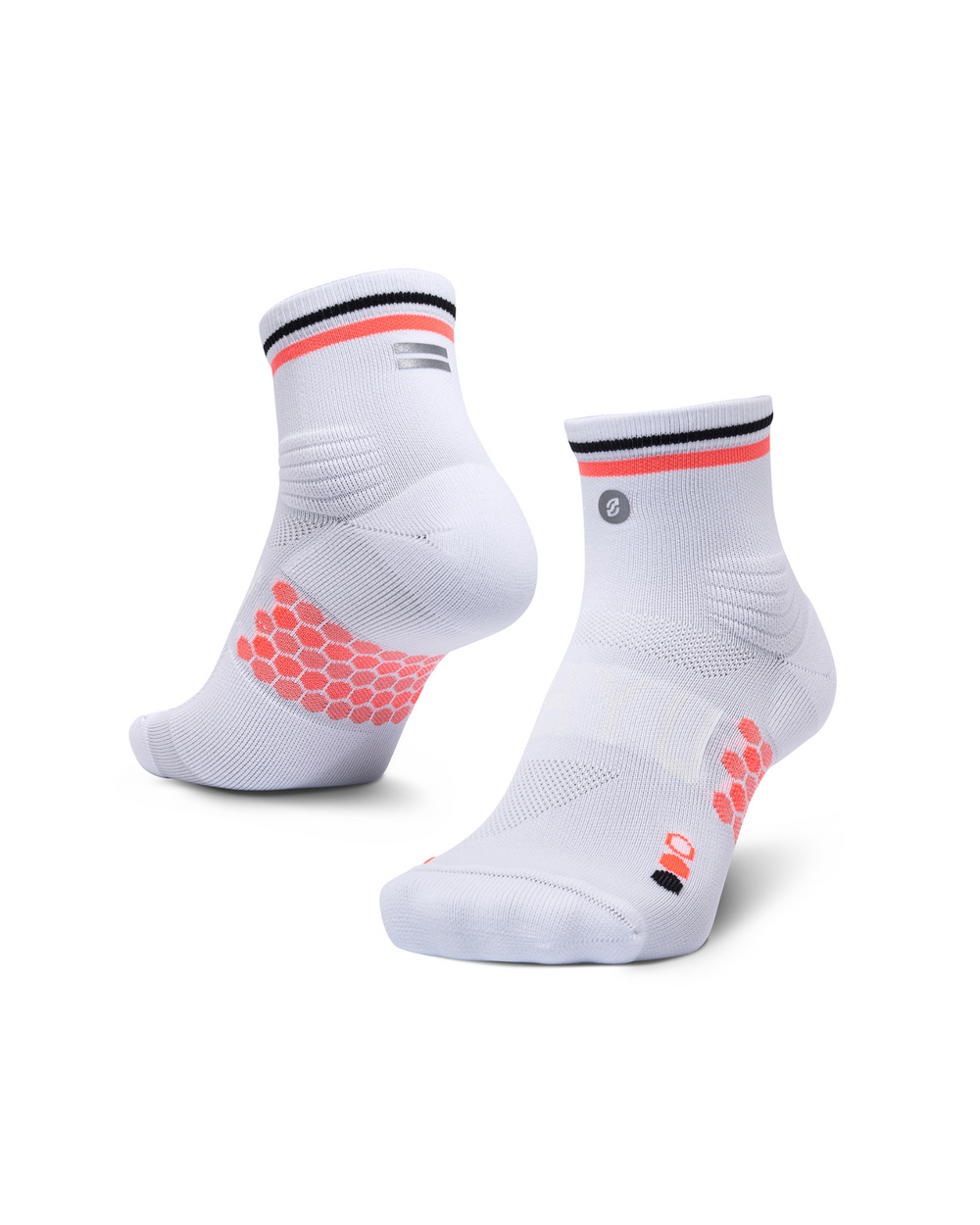SHYU racing socks -  white | scarlet | black
