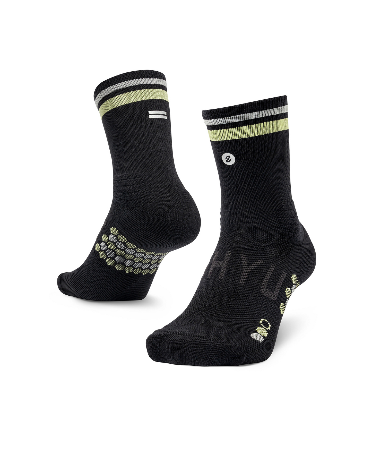 SHYU racing socks - black | olive | smoke