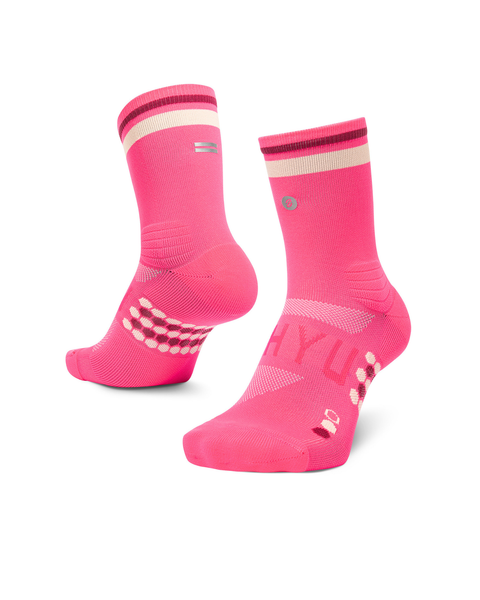 SHYU racing socks - pink | plum | blush