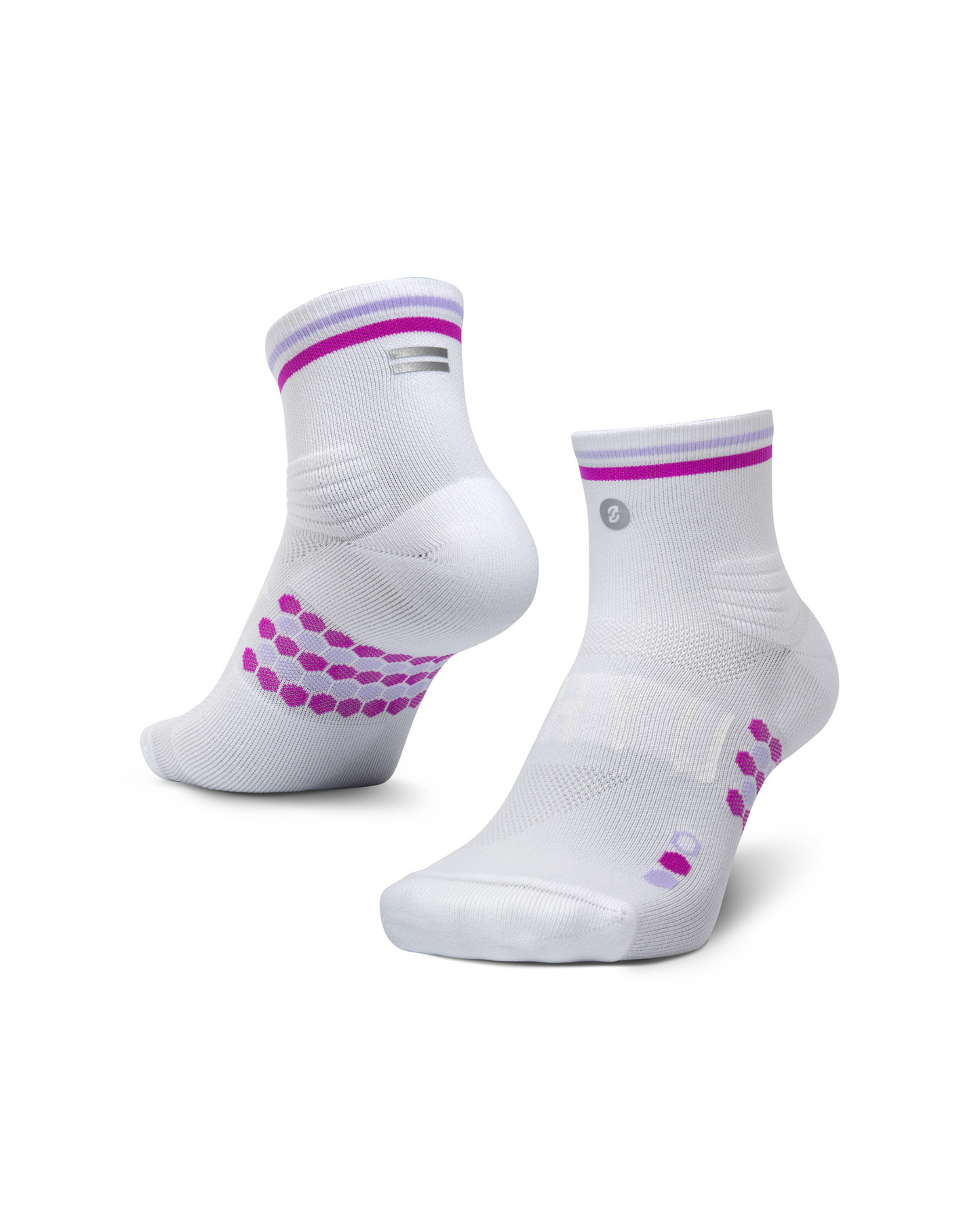 SHYU racing socks - white | grape | lilac