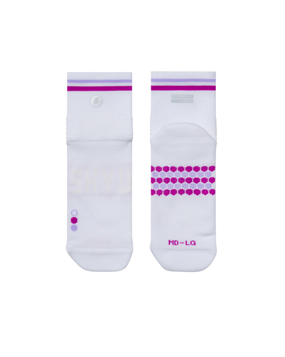 SHYU racing socks - white | grape | lilac