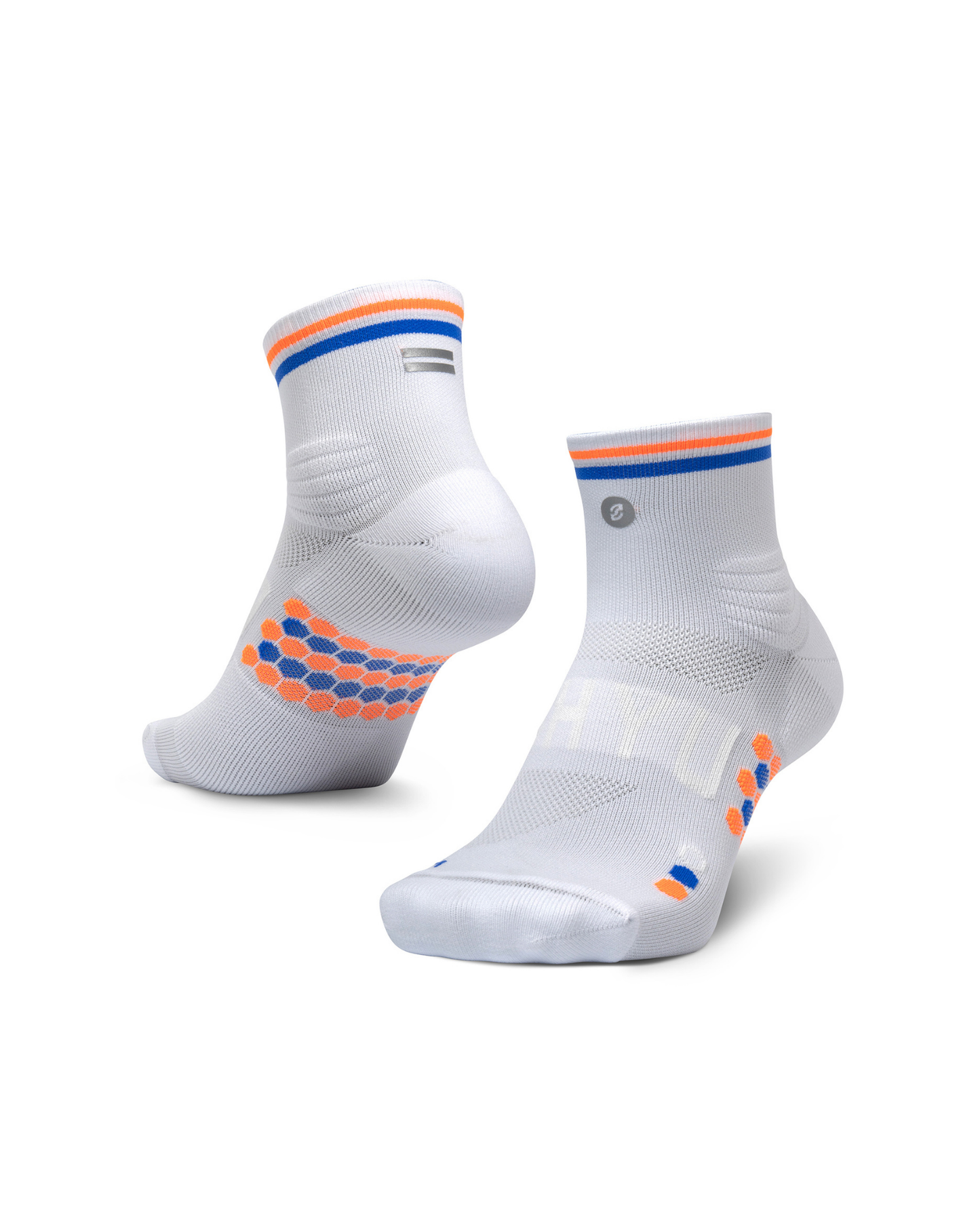 SHYU racing socks - white | blue | orange