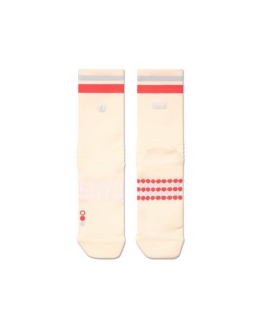 SHYU racing socks - bone | chili | thistle