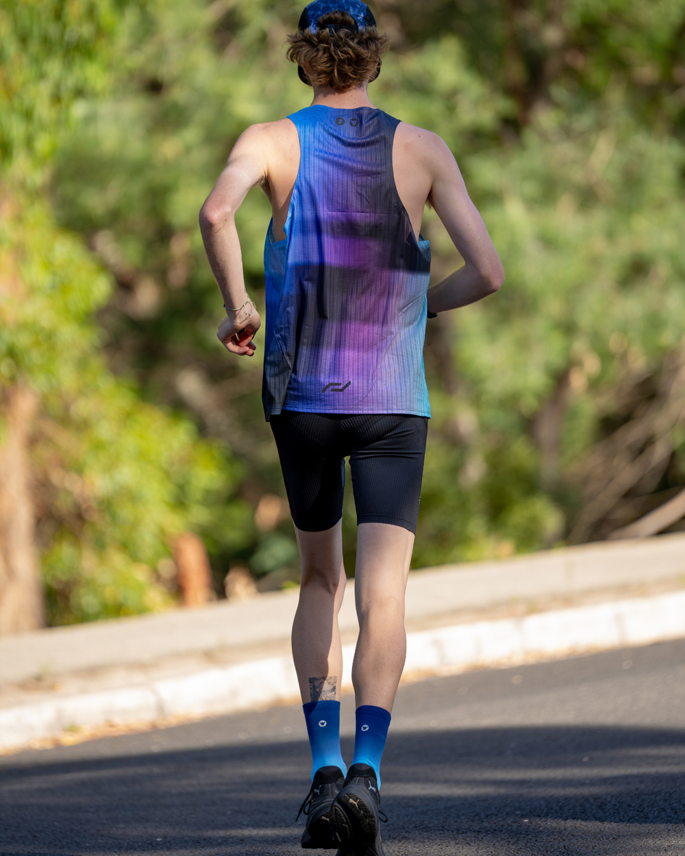 SHYU x Black Sheep racing socks - space | sky | marine