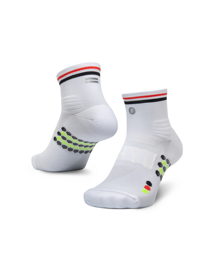 SHYU racing socks -  white | black | red