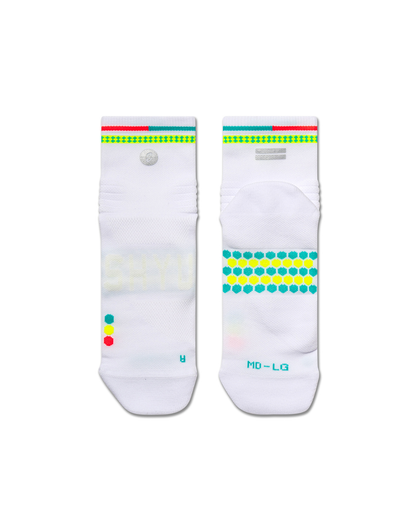 SHYU racing socks -  white | polka | reef