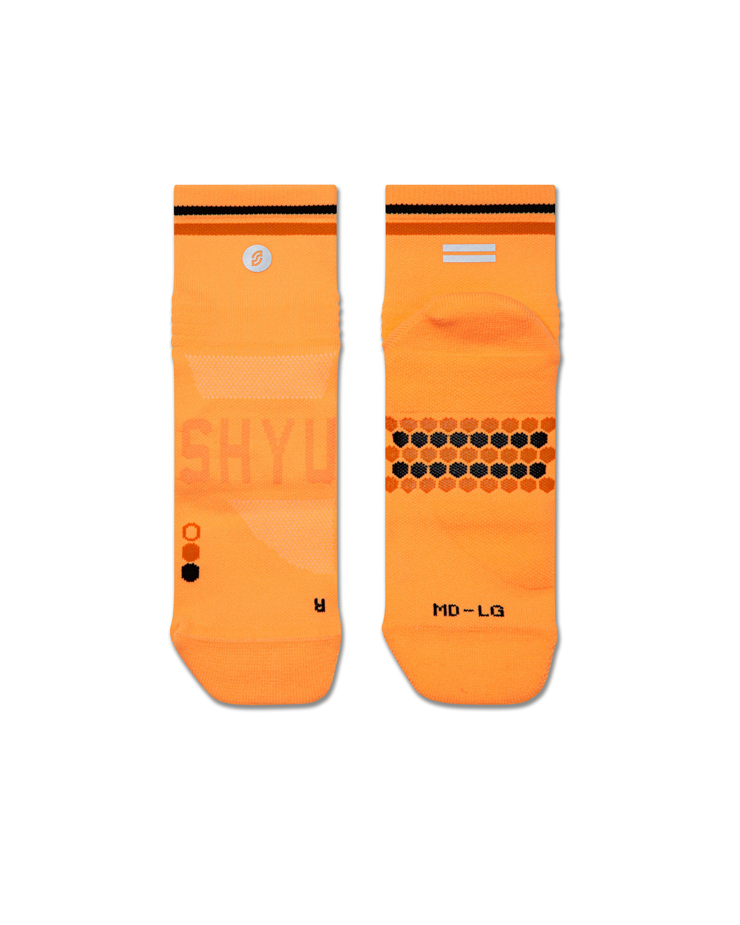 SHYU racing socks - orange | pumpkin | black