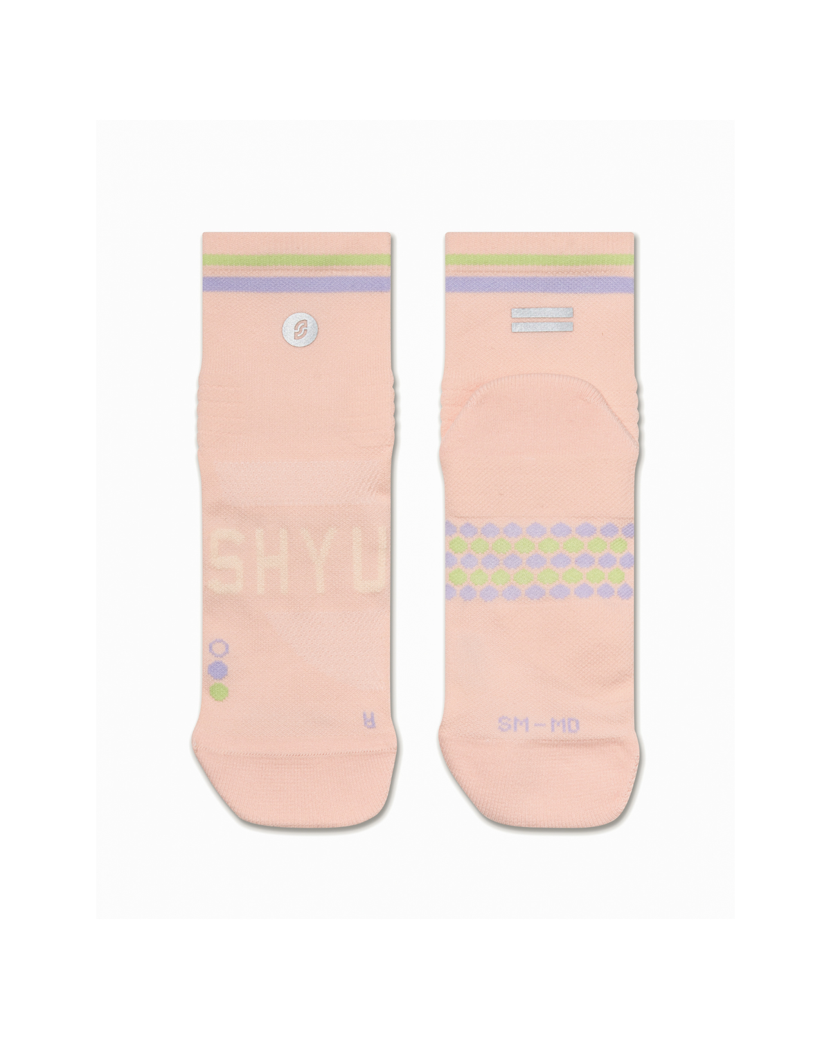 SHYU racing socks - sherbet | lilac | lime